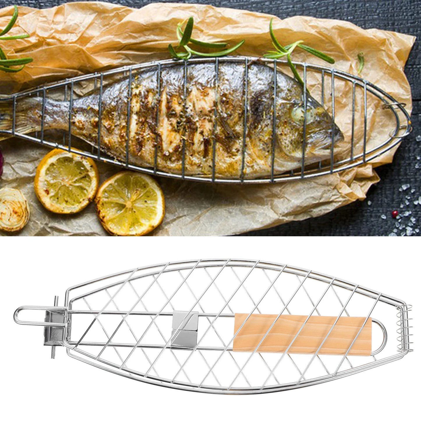 BBQ Fish Grill Basket