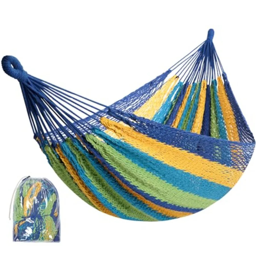 Handwoven Mayan Hammock With Carry Bag