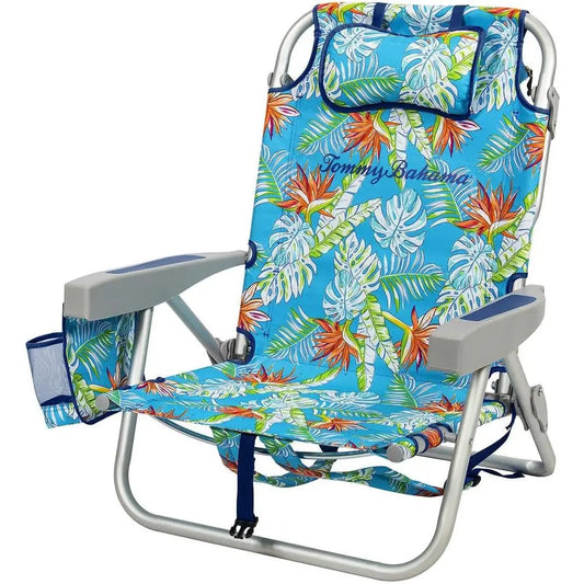 2 Pack Backpack 5 Position Beach Chair