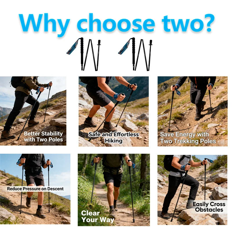 Ultra Light Weight Trekking Poles
