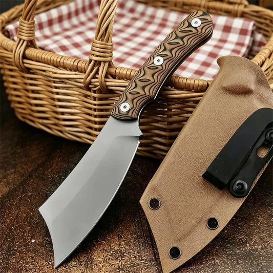Fixed Blade Camping Knife with G10 Handle