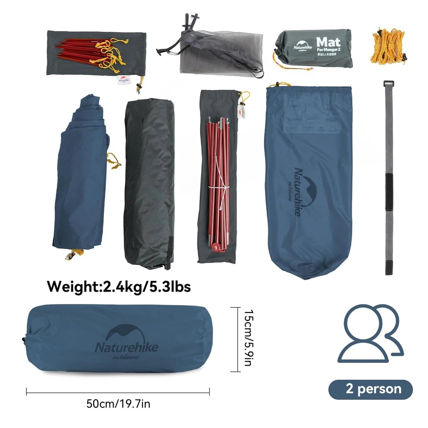 Ultralight 2 Person Tent