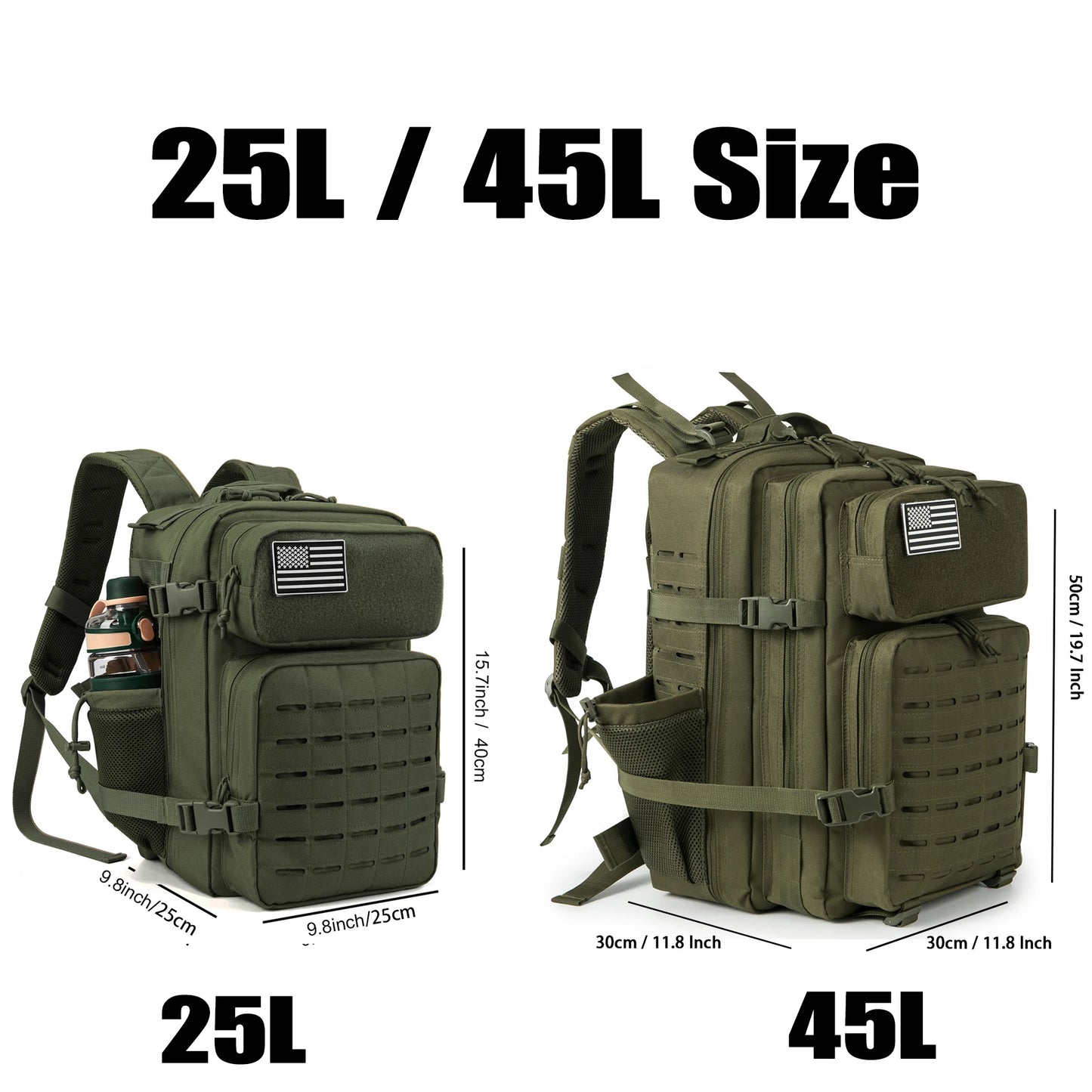 25L/45L Trekking Backpack
