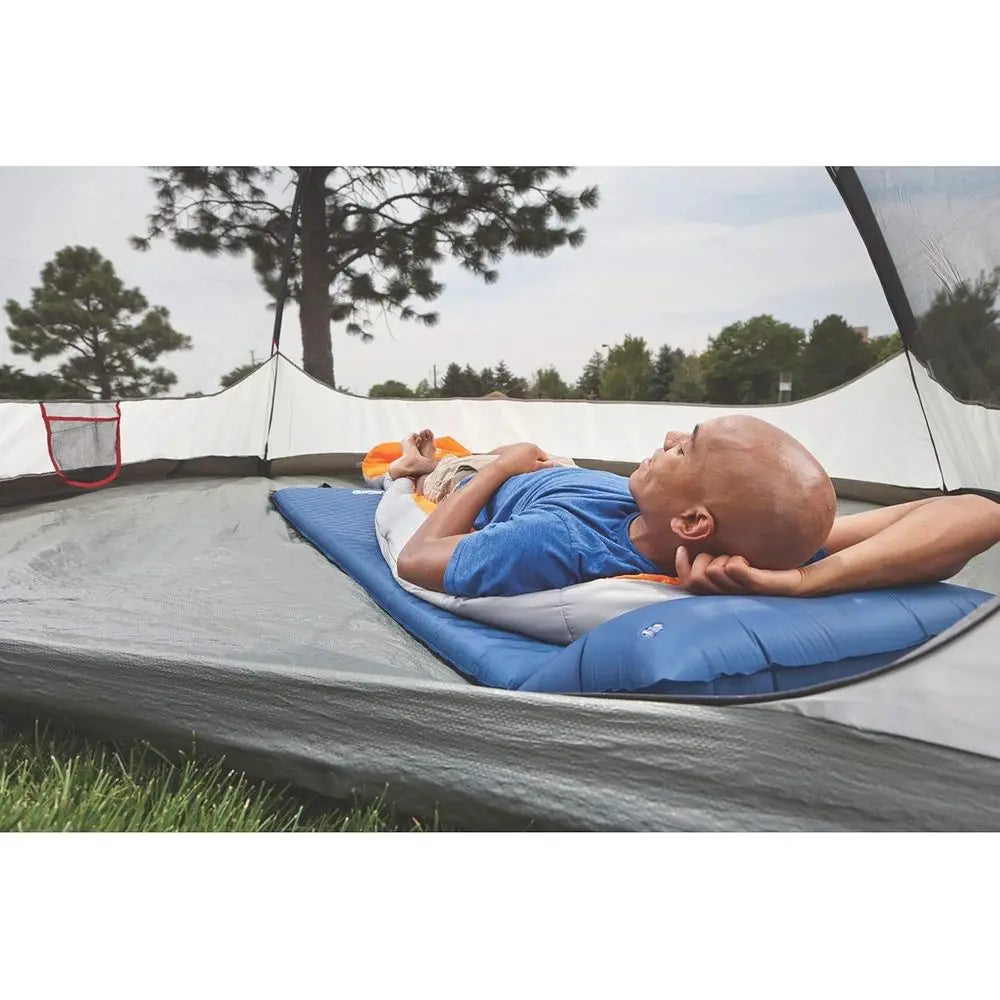 Lightweight Inflatable Camping Pad with Pillow