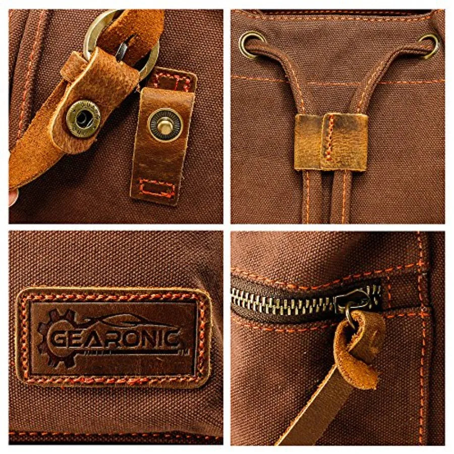Vintage Canvas Backpack