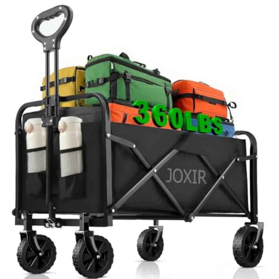 Collapsible 360lbs Capacity Lightweight Beach Wagon