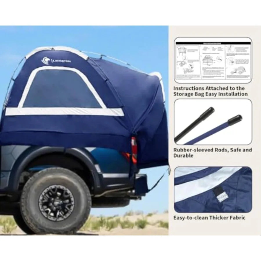 Pickup Truck Tent for 5.5-6ft 6.5ft Beds