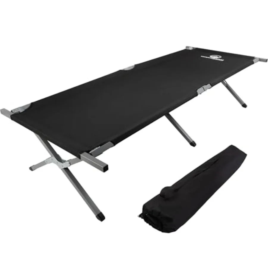 Camping Cot with Steel Frame