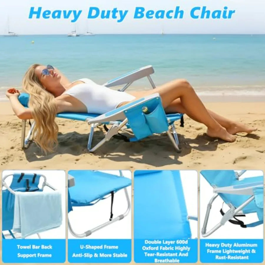 Folding Backpack Beach Chair