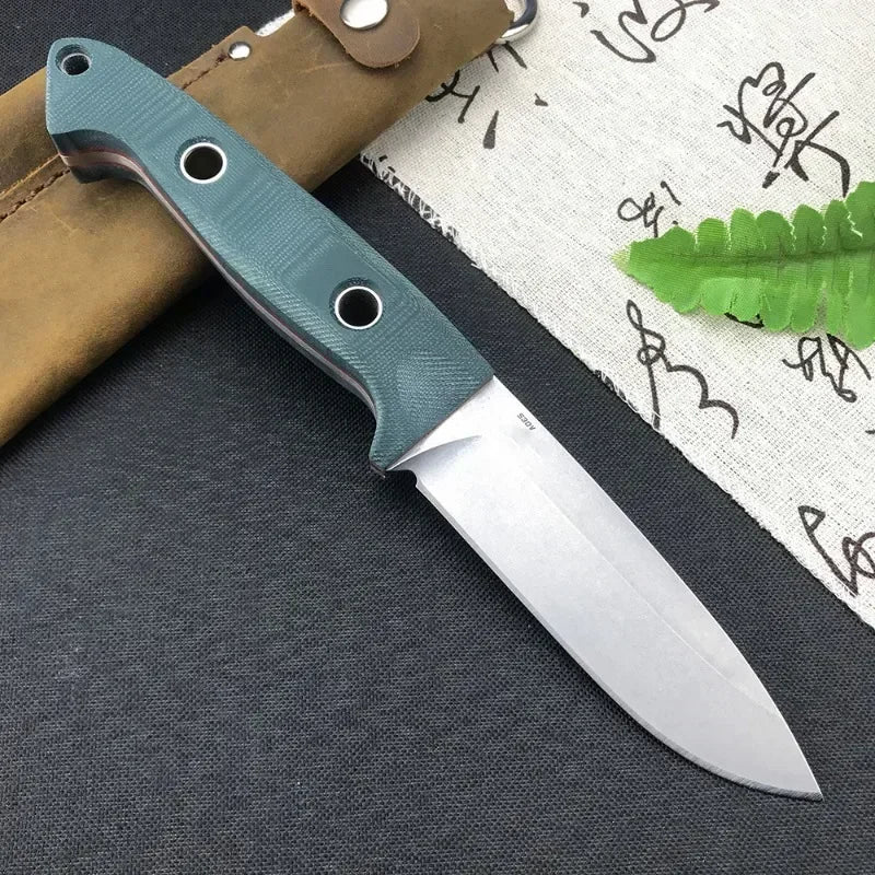 BM 162 Sibert Bushcrafter Fixed Blade Knife: S30V Steel & G10 Handle
