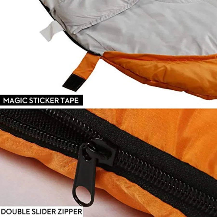 Sleeping Bag, Lightweight and Waterproof with Compression Sack