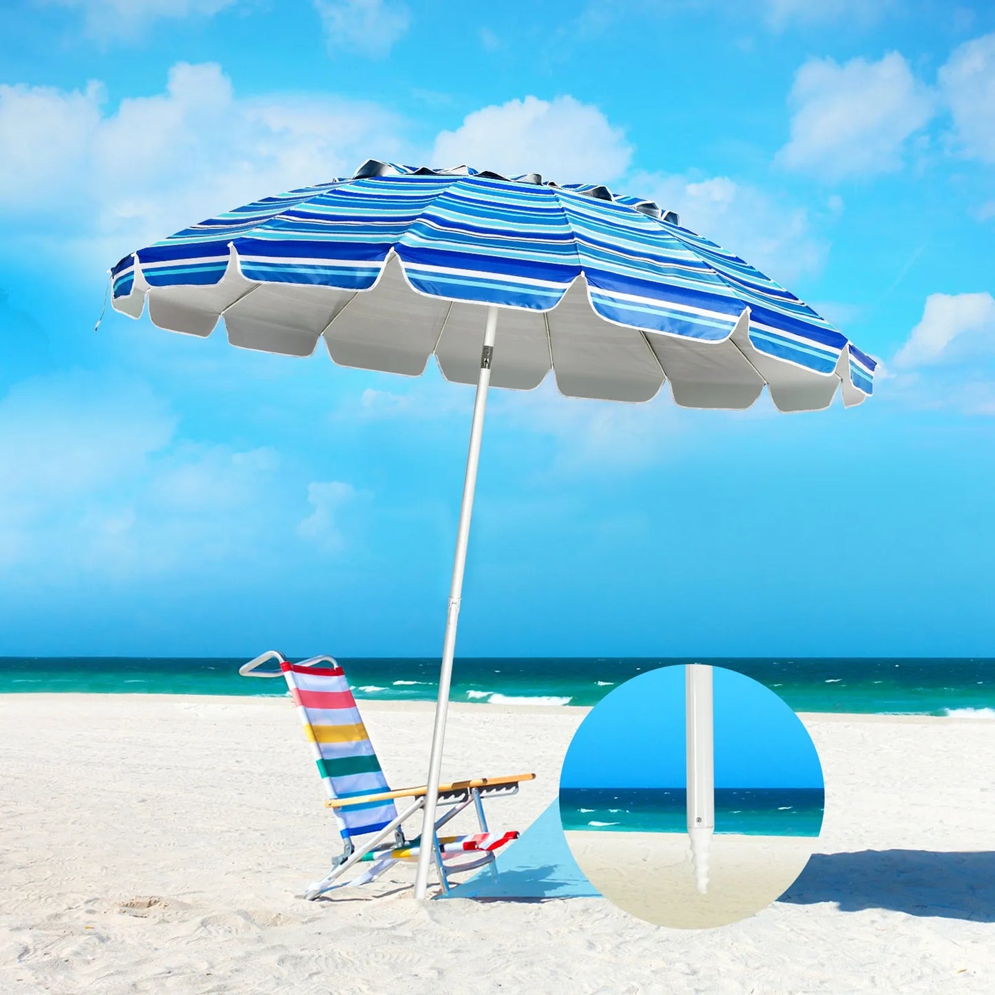 8ft Beach Umbrella