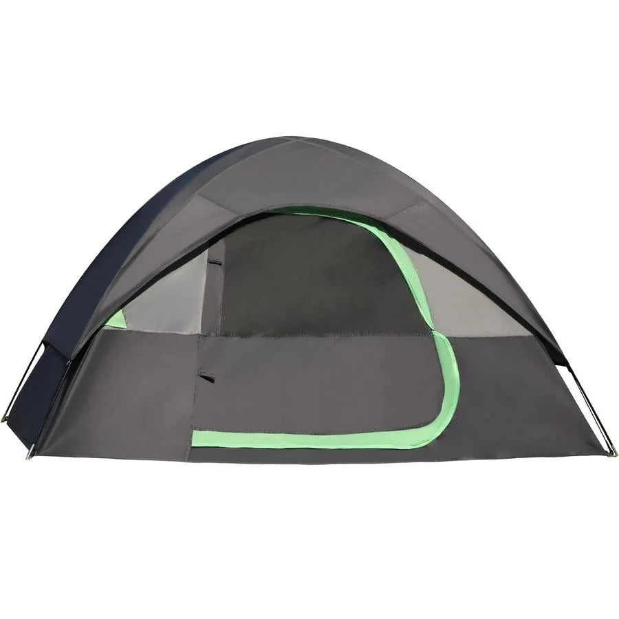 CT1 2 Person Camping Tent, Easy Set Up in 3 Mins, PU1500mm Waterproof w Mesh Top amp Door with Ventilation, Lightweight 4.4lbs P