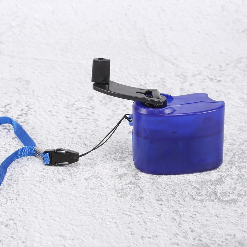USB Emergency Hand Cranking Dynamo For Universal  Travel  Charging