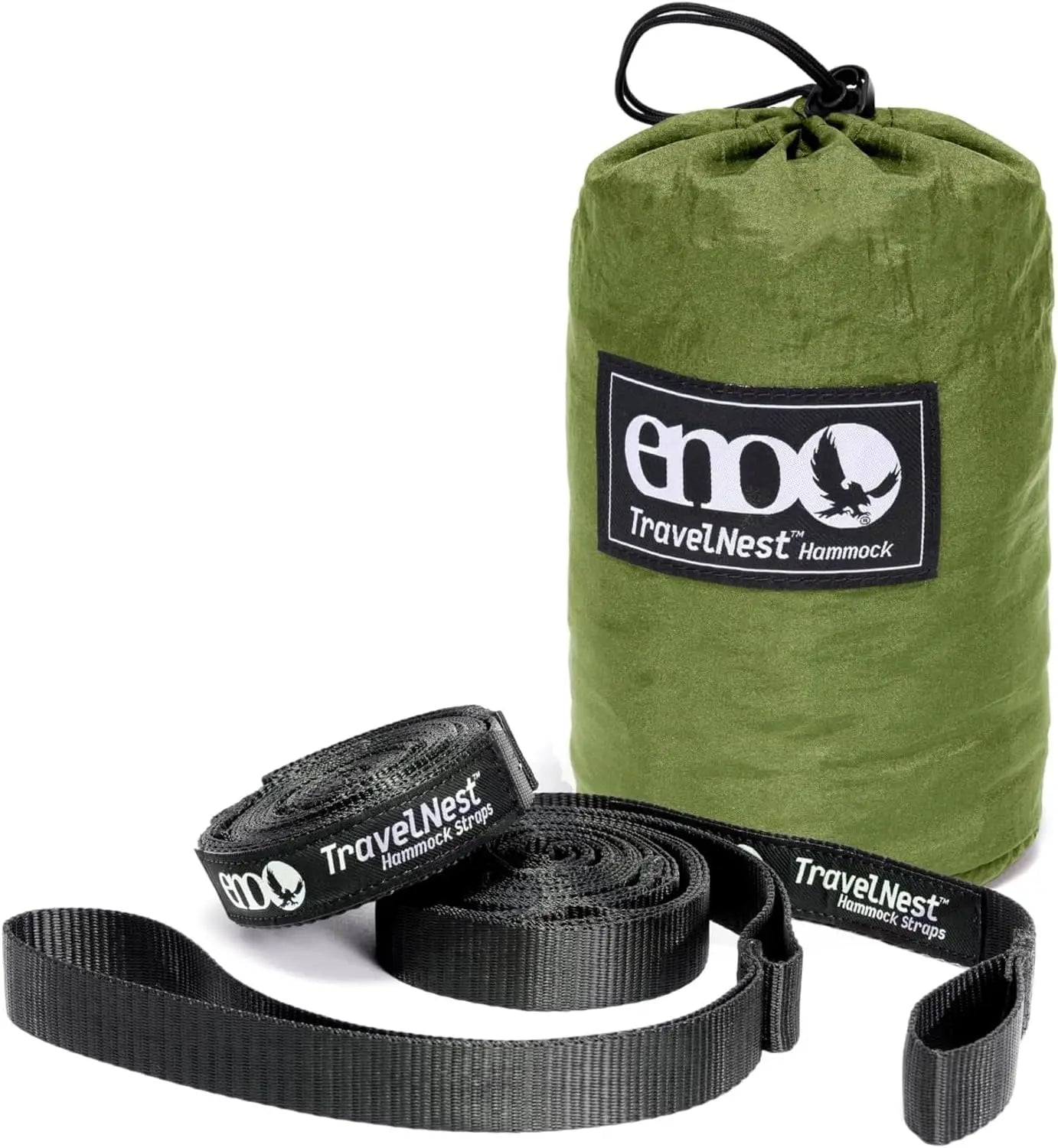 Hammock with Straps- Moss Green