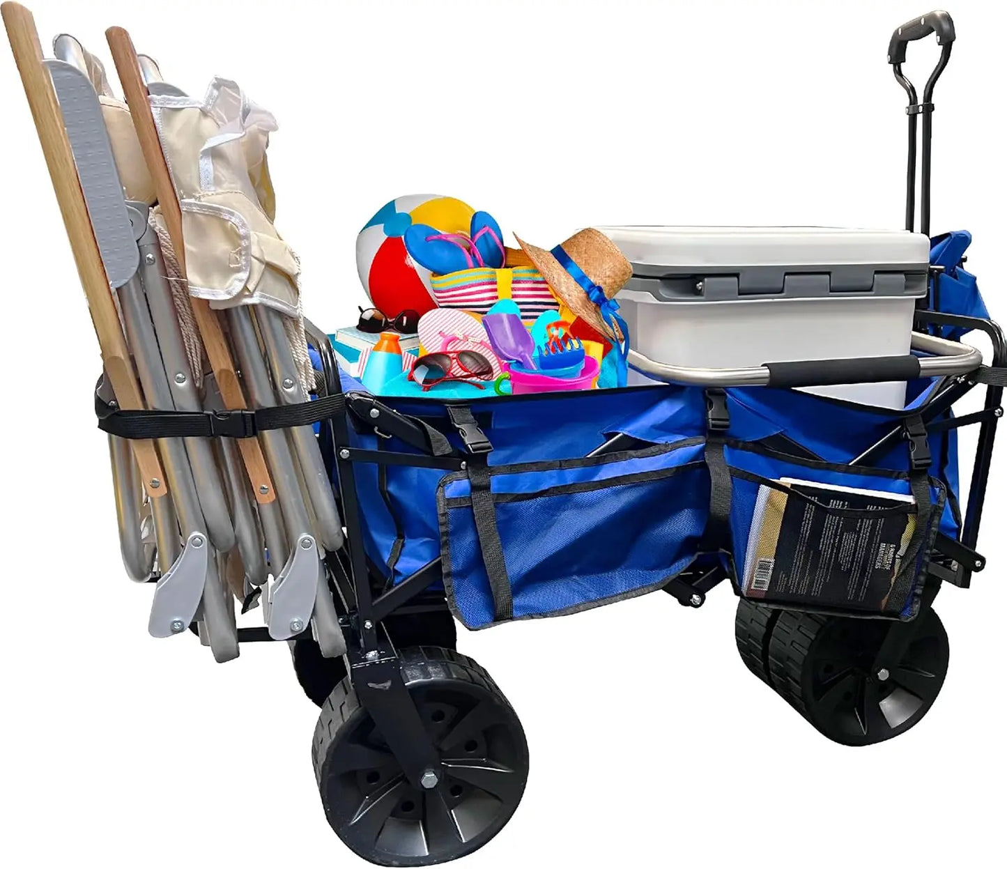 Beach Wagon Folding with Large Sand Wheels