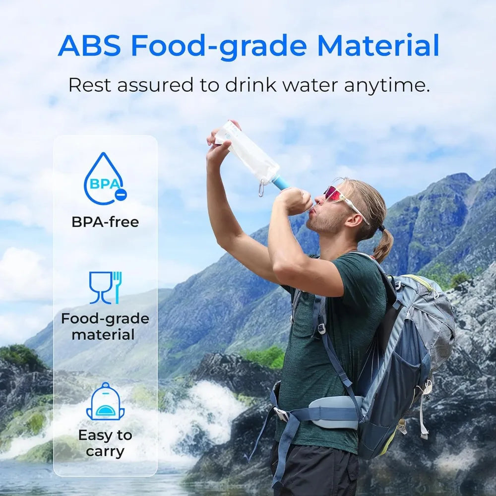 Camping Water Filtration System (Pack of 2)