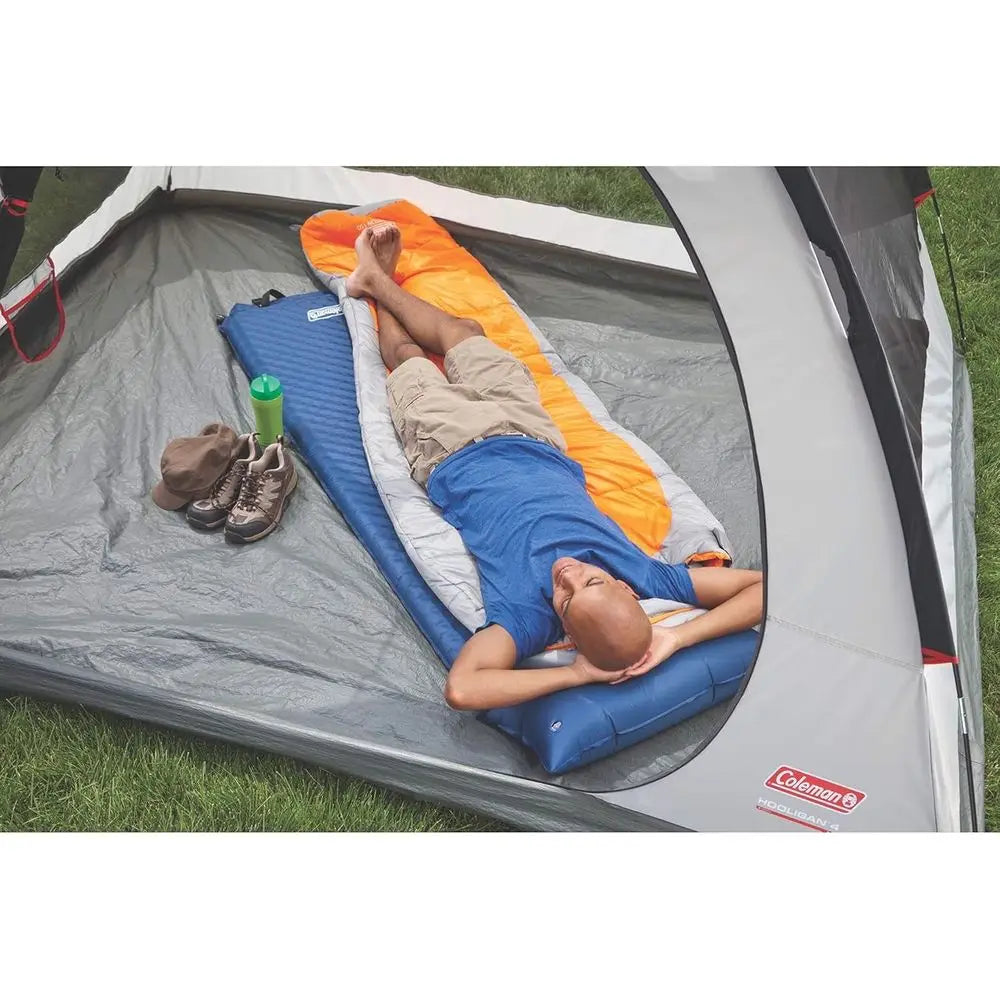 Lightweight Inflatable Camping Pad with Pillow