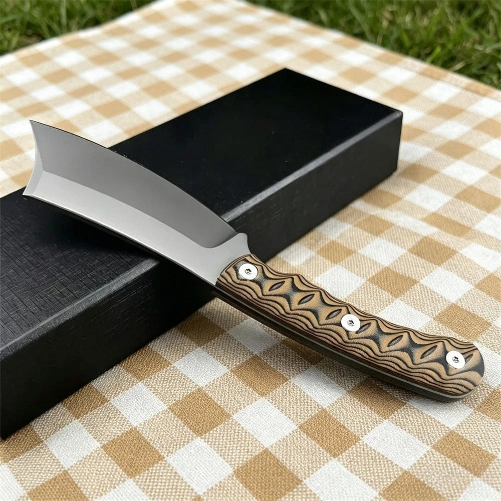 Fixed Blade Camping Knife with G10 Handle