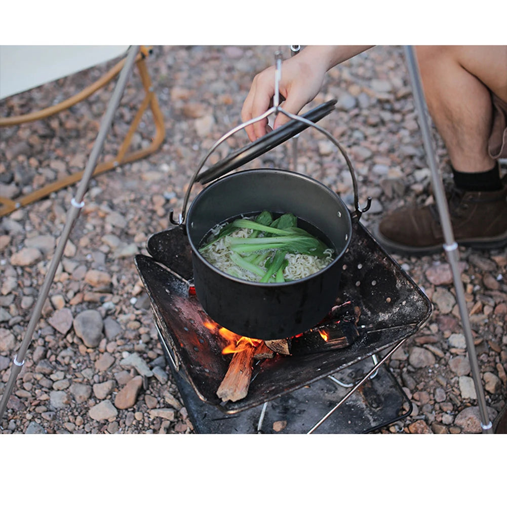 Camping Bonfire Tripod with Adjustable Chain