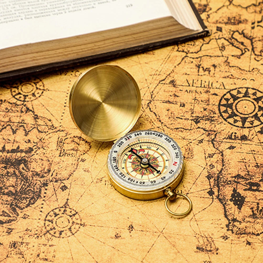 Luminous Copper Compass