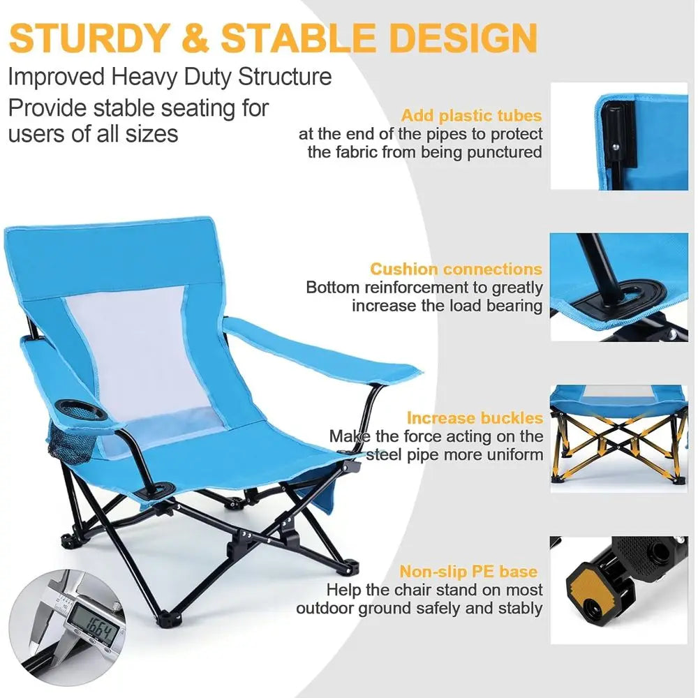 Beach or Camping Chair (2 Pack)