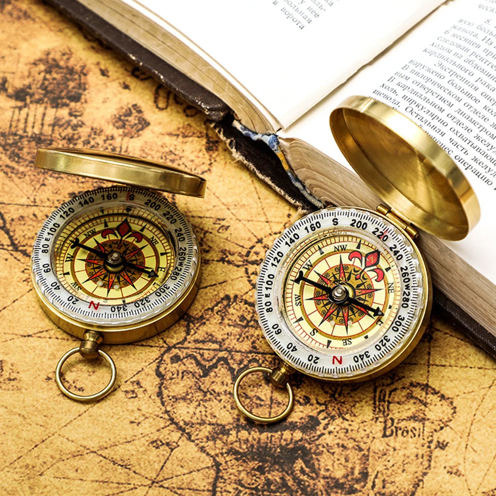 Luminous Copper Compass