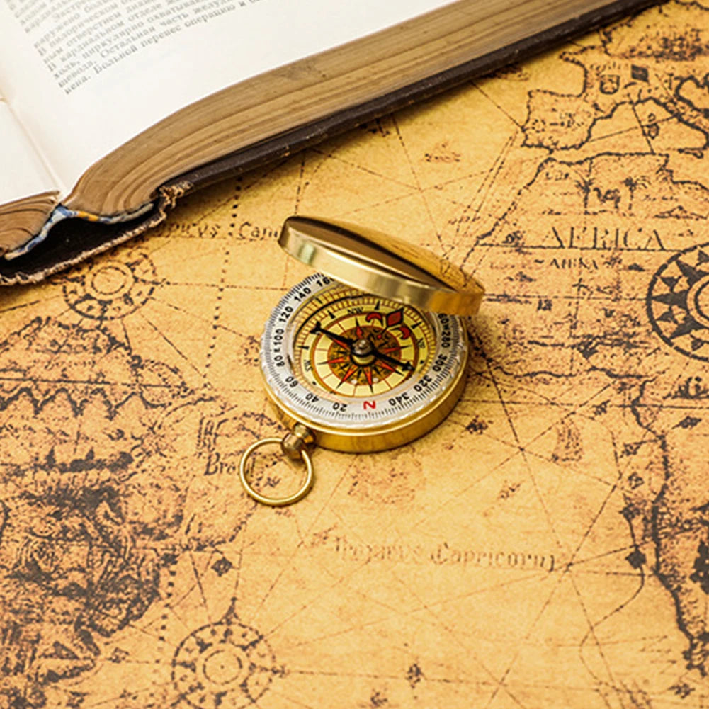 Luminous Copper Compass