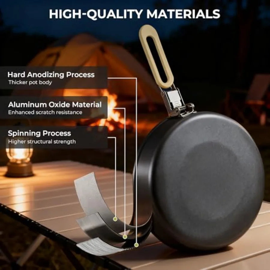 Lightweight Outdoor Camping Cookware Set