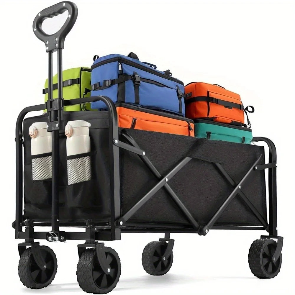 Heavy Duty Beach Cart with All-Terrain Wheels