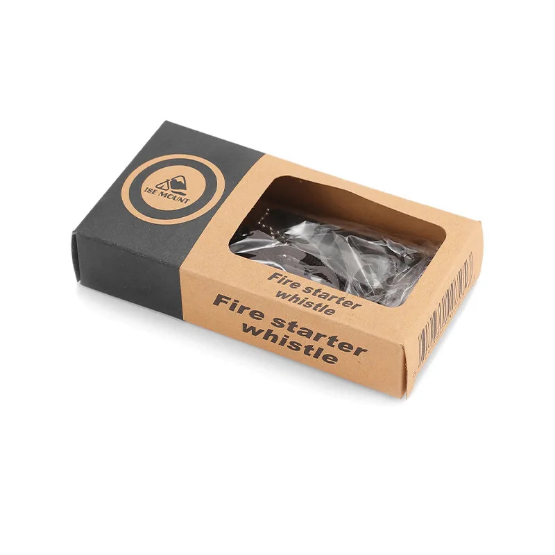 Multi Function Outdoor Survival Box Set Striking Flint