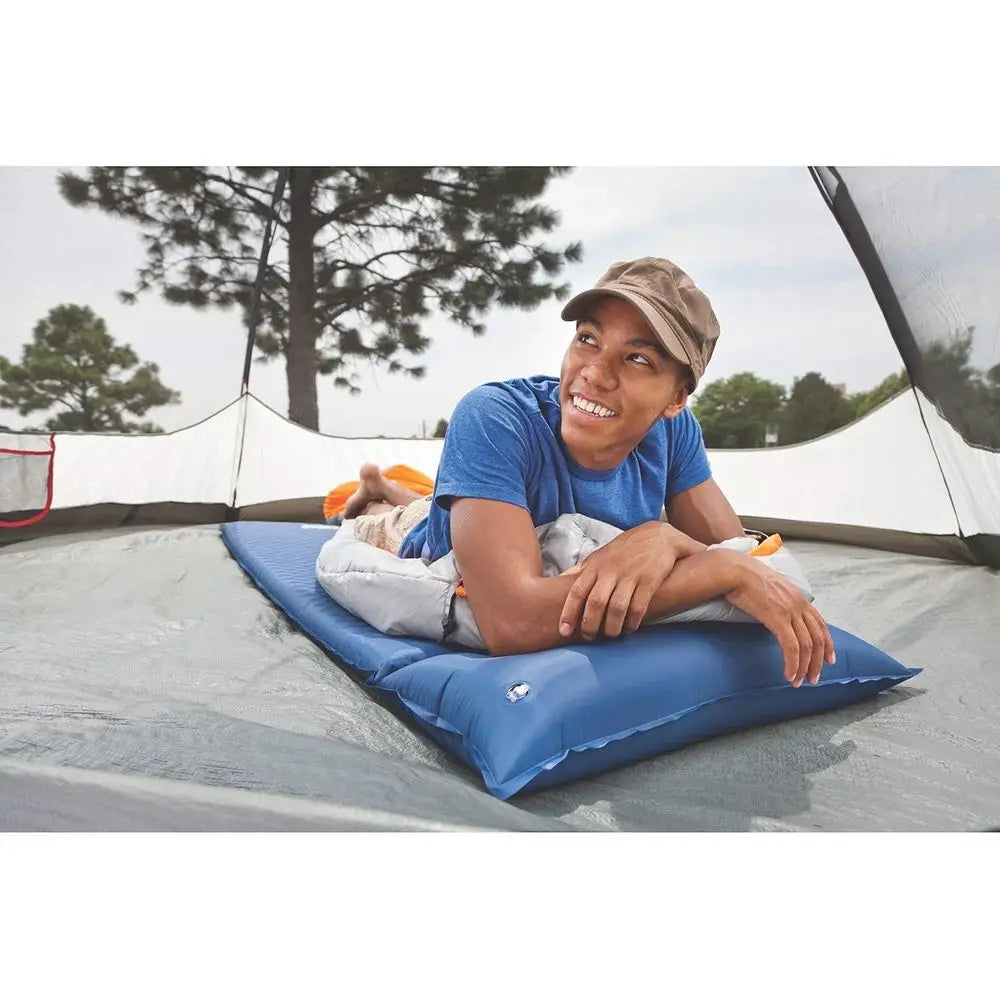 Lightweight Inflatable Camping Pad with Pillow