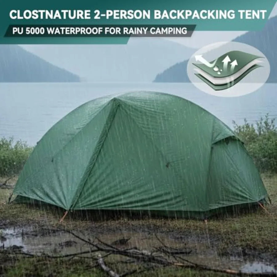 Lightweight Two Person Waterproof Tent