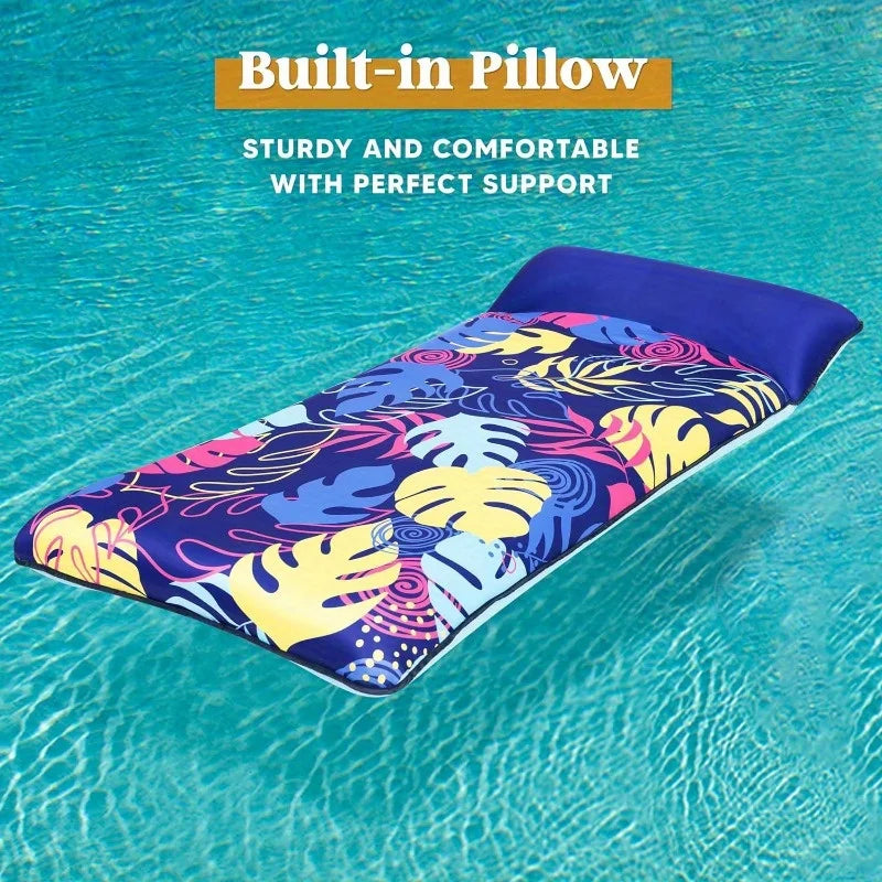 XL Fabric Inflatable Lounger (68" x 34")