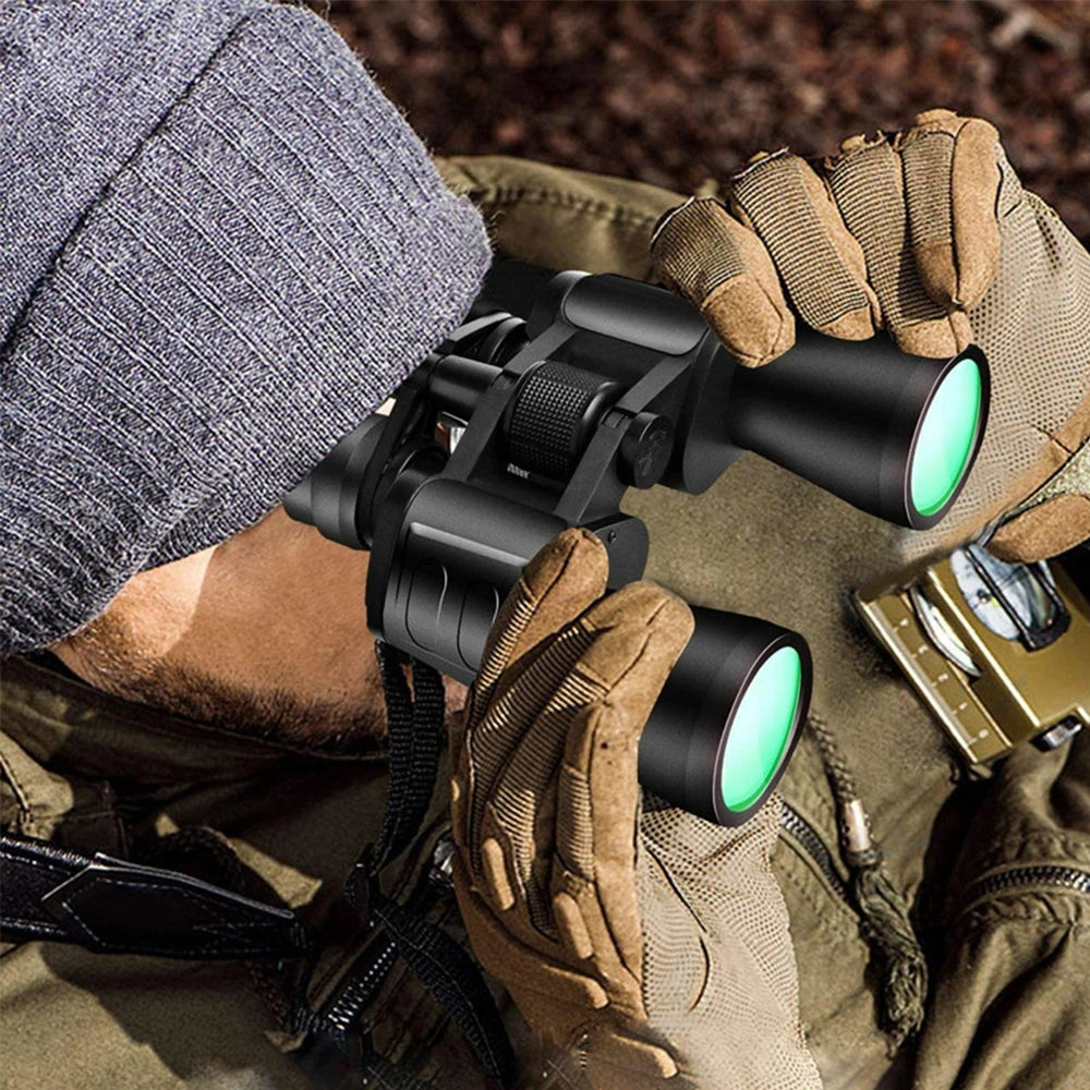 Professional Binoculars 10X Magnification, 65mm Objective Lens