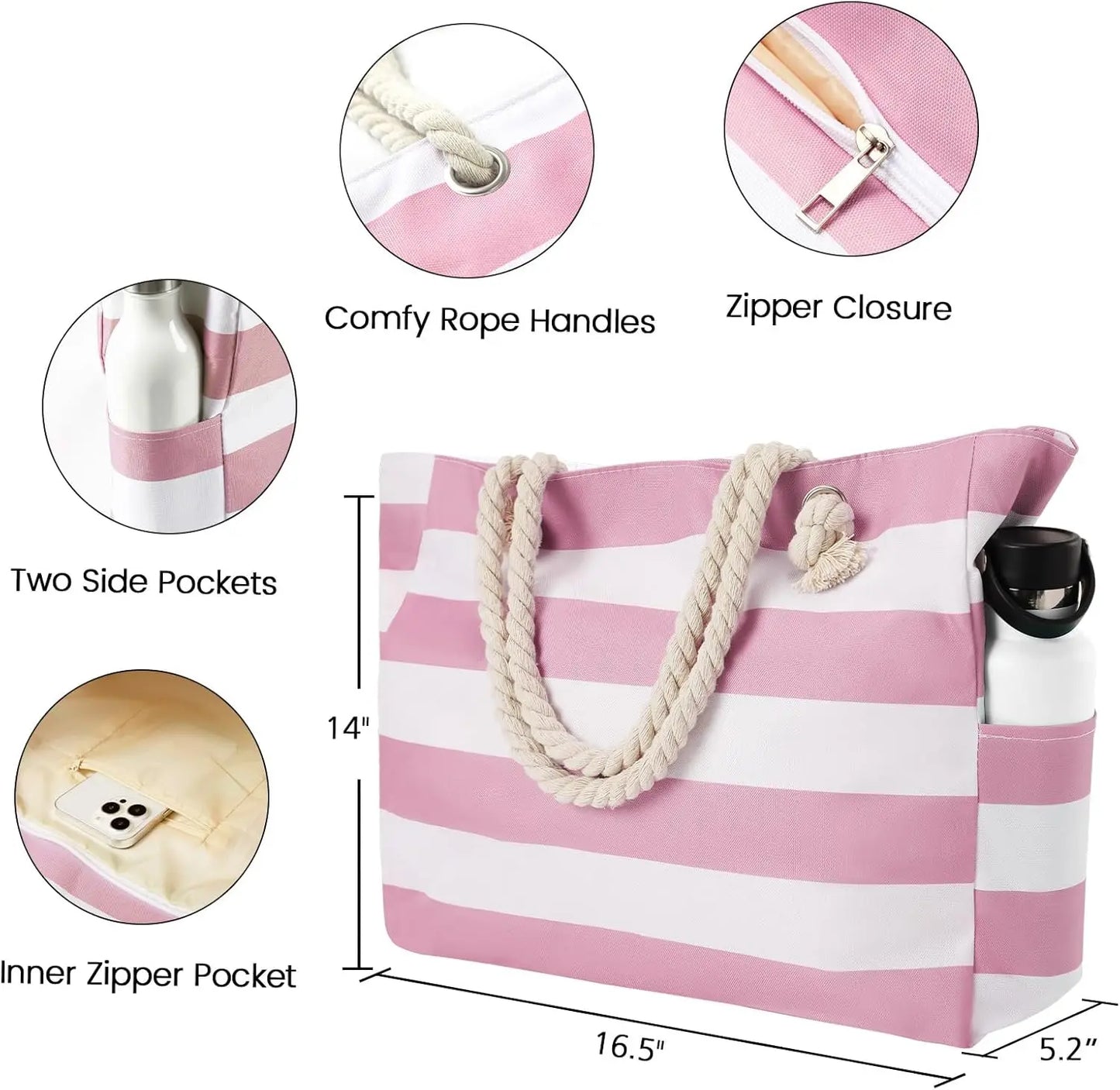 Large Beach Tote Bag