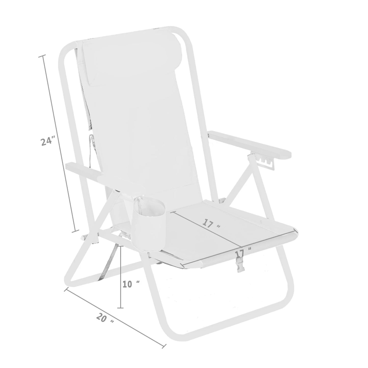 High Strength Beach Chair