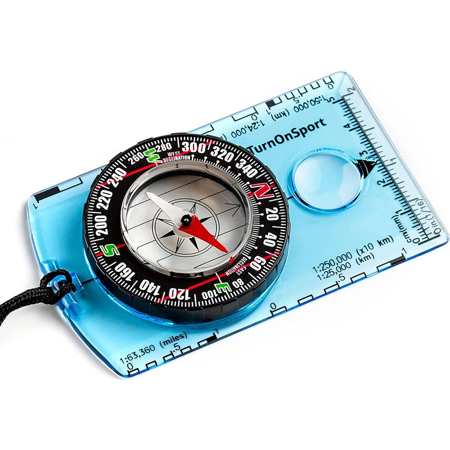 Professional Waterproof Camping Compass – Aluminum Navigation Compass for Hiking & Survival