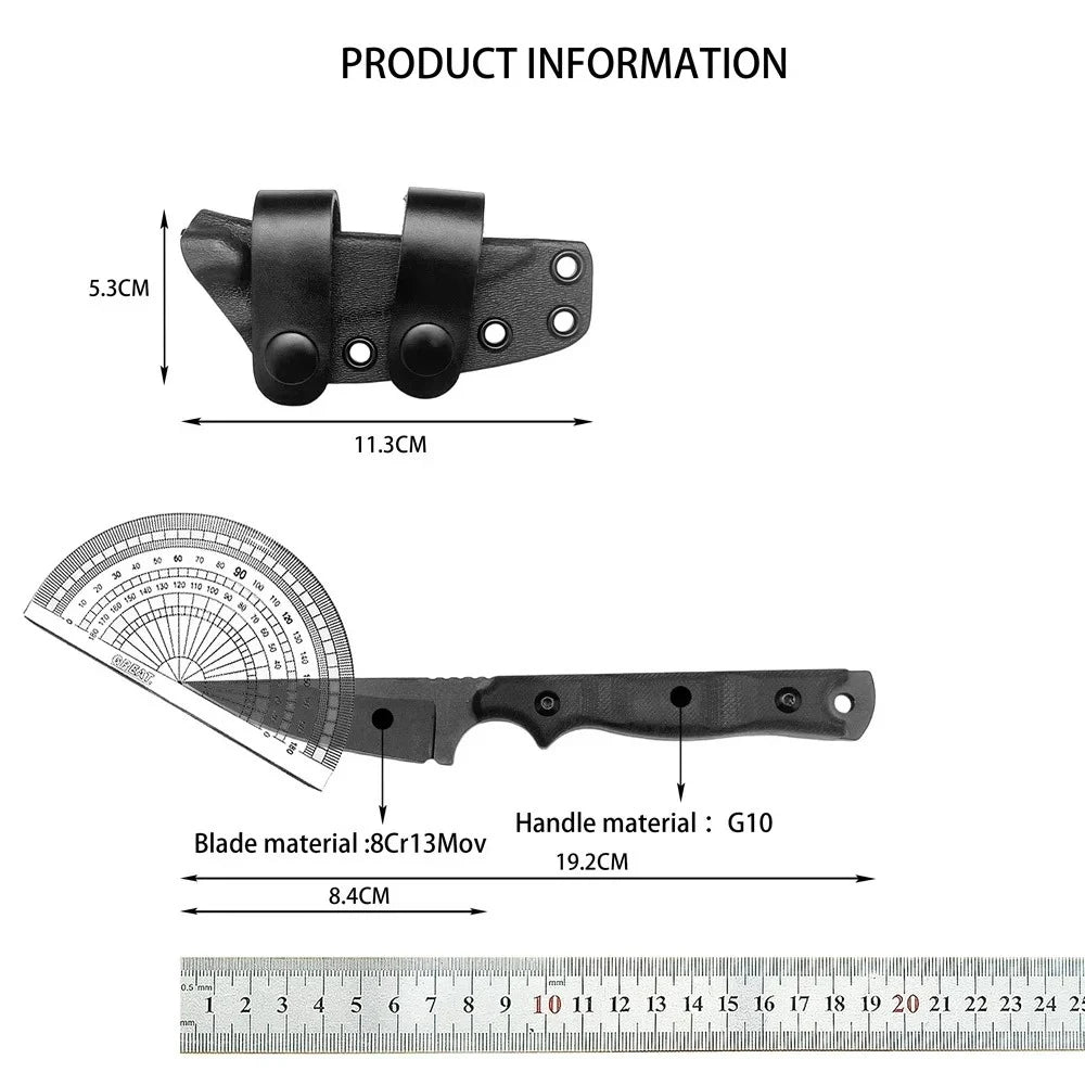 Fixed Blade Tool for Camping & Outdoor Activities