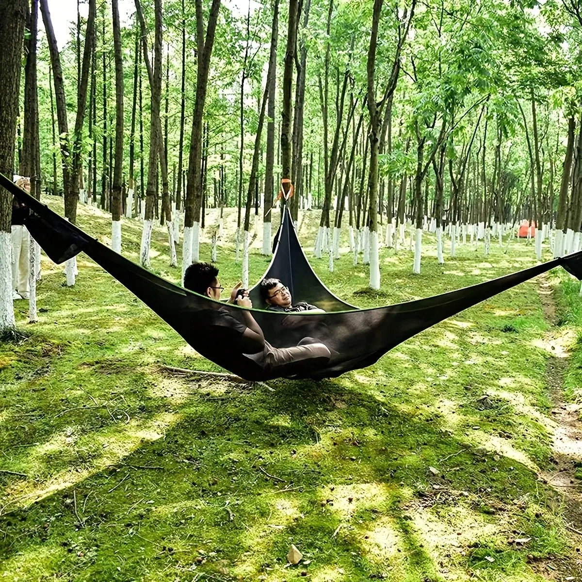 Heavy-Duty Triangle Hammock, 440 LBS Capacity, With Storage Bag