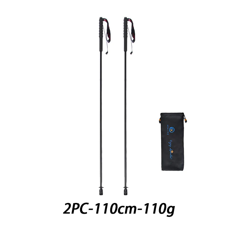 110g Ultra-Light Foldable Carbon Fiber Trekking Poles – Hiking Sticks, Walking Sticks for Trekking & Hiking