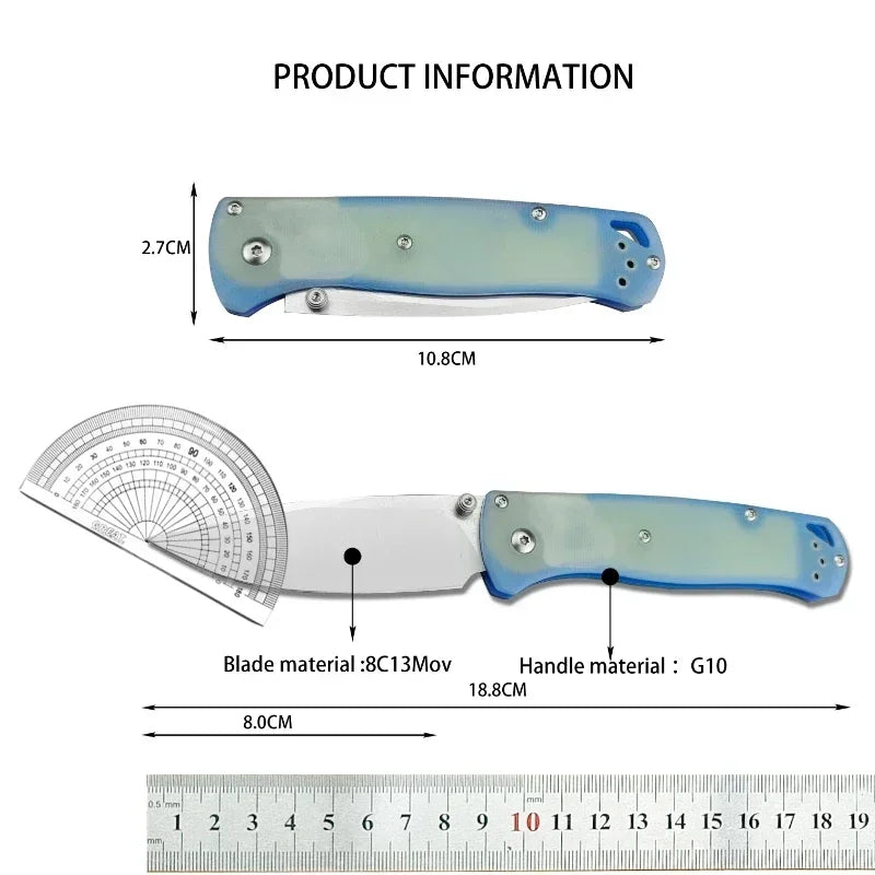 BM 535 Pocket Folding Knife with G10 Handle