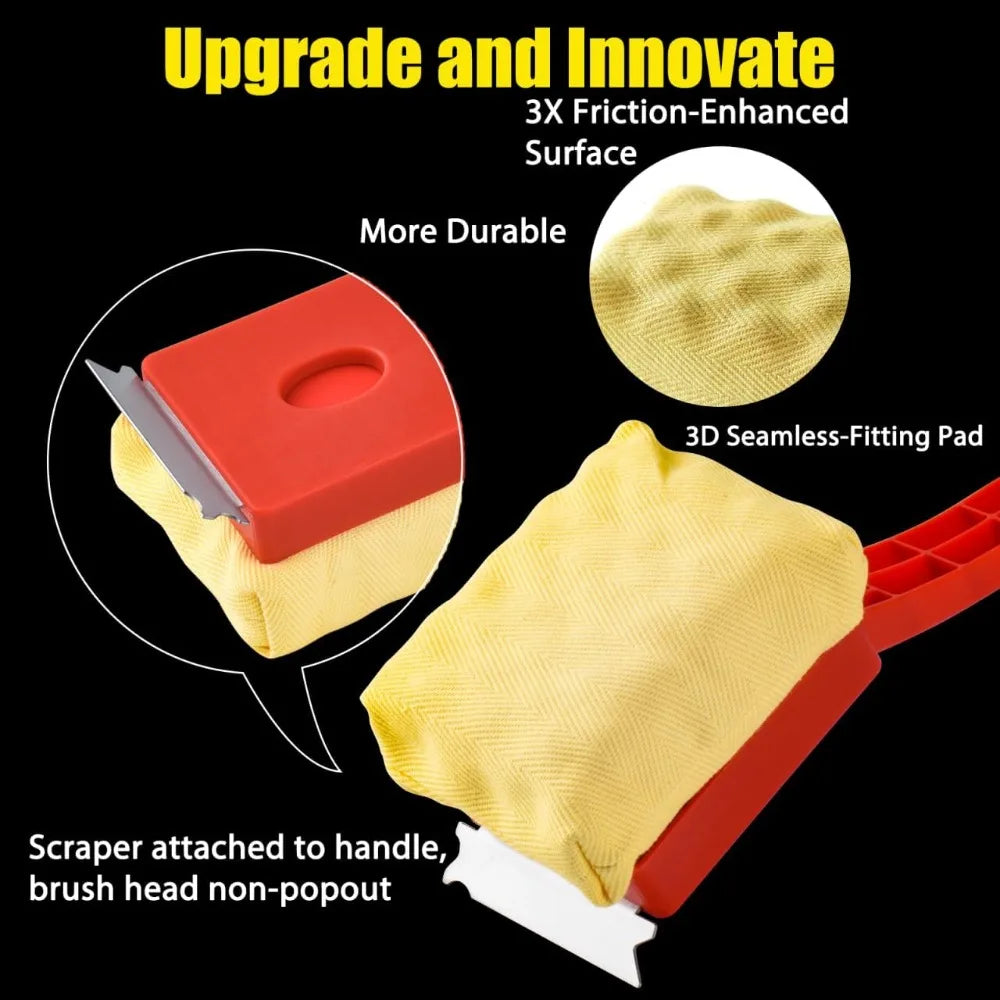Steam Cleaning Bristle Free Grill Brush, Safe for All Grills