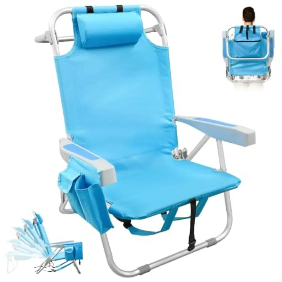 Folding Backpack Beach Chair
