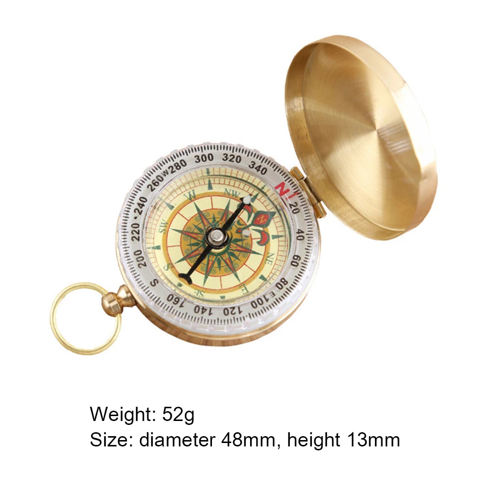 Luminous Copper Compass