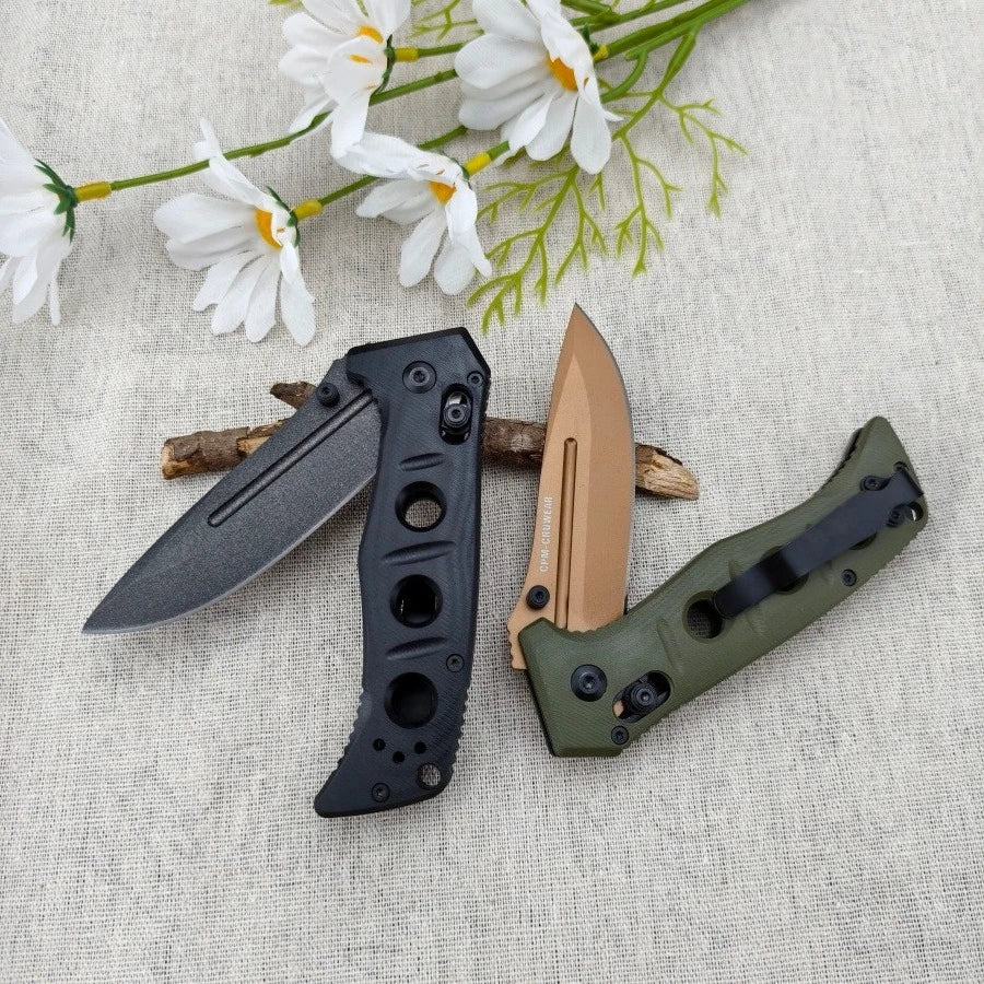 BM 273 Lightweight Folding Knife — D2 Blade, G10 Handle