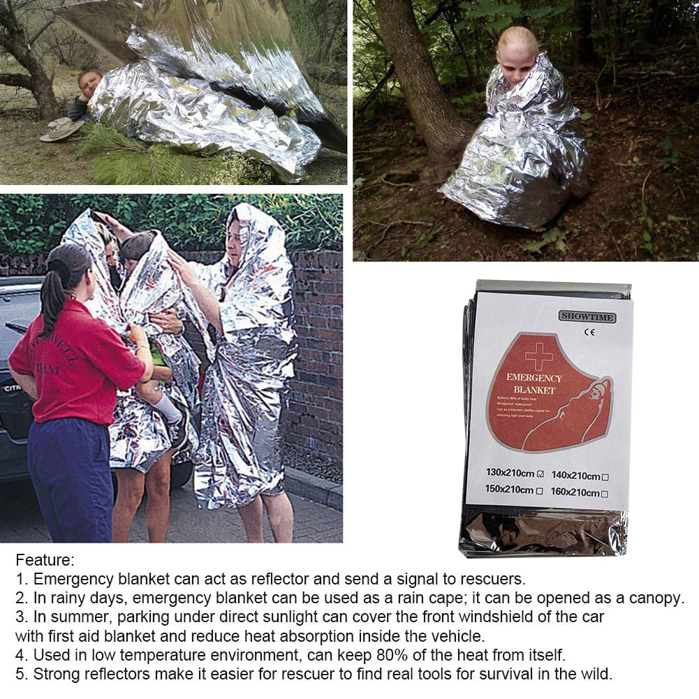 Waterproof Foil Mylar Thermal Blanket