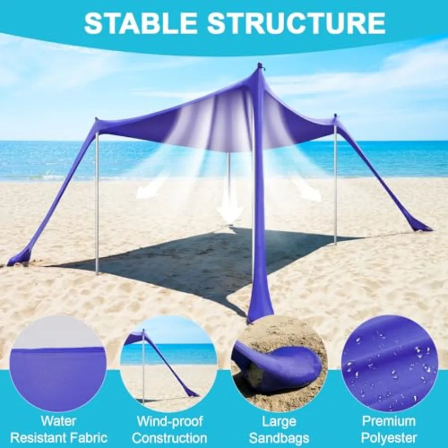 10 x 10 FT Beach Canopy