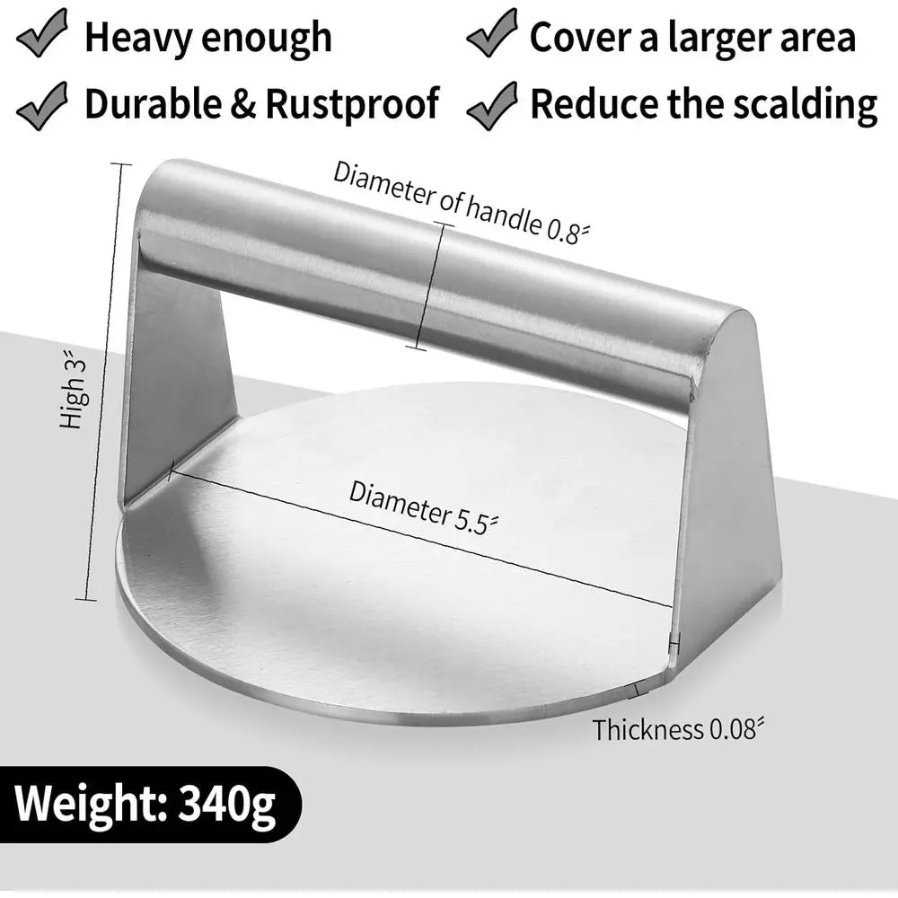 5-Piece Full Handle BBQ Grill Accessories