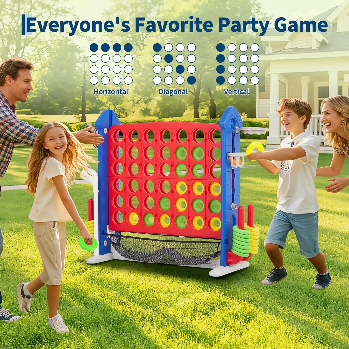 Giant 4 In A Row Game Set